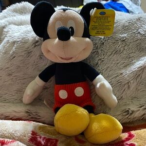 Disney Mickey Mouse Plush - Black, Red, Yellow